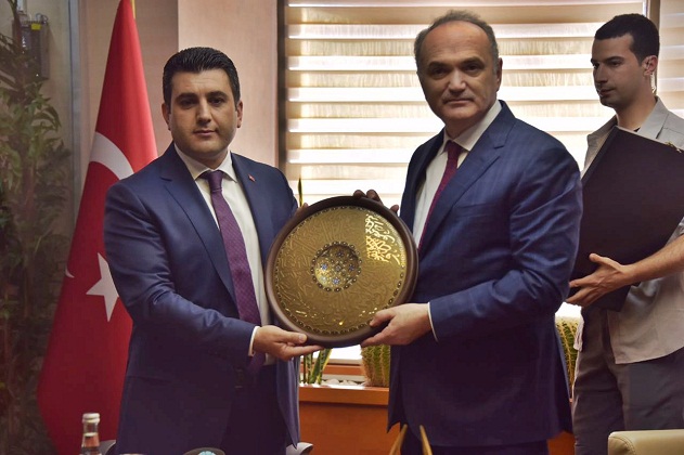 BAKAN ÖZLÜ’DEN BAŞKAN UĞURLU’YA ZİYARET