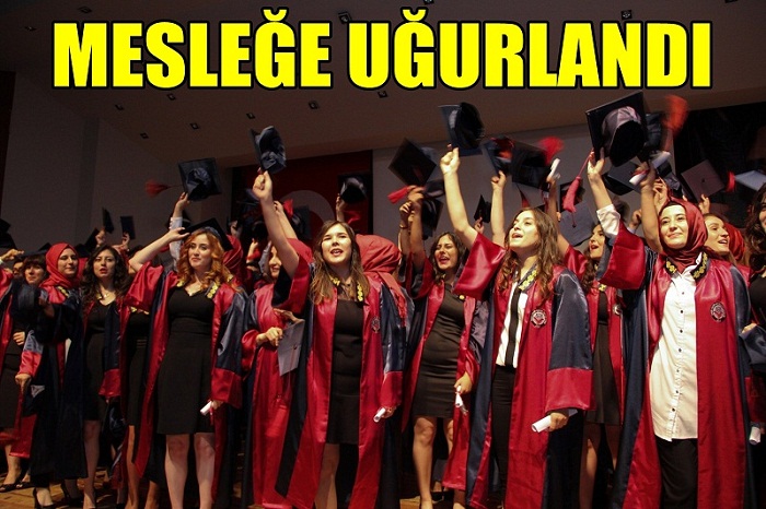 İKÇÜLÜ HEMŞİRELER MESLEĞE UĞURLANDI