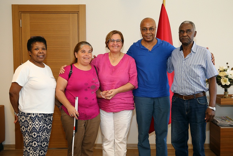 Afro-Türkler Pekdaş’a Konuk Oldu