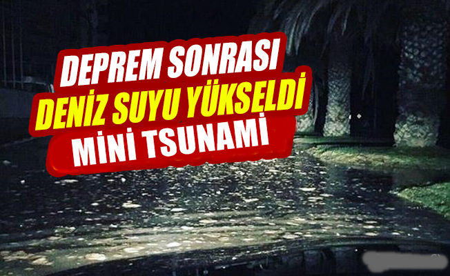 EGE’DE KORKUTAN DEPREM