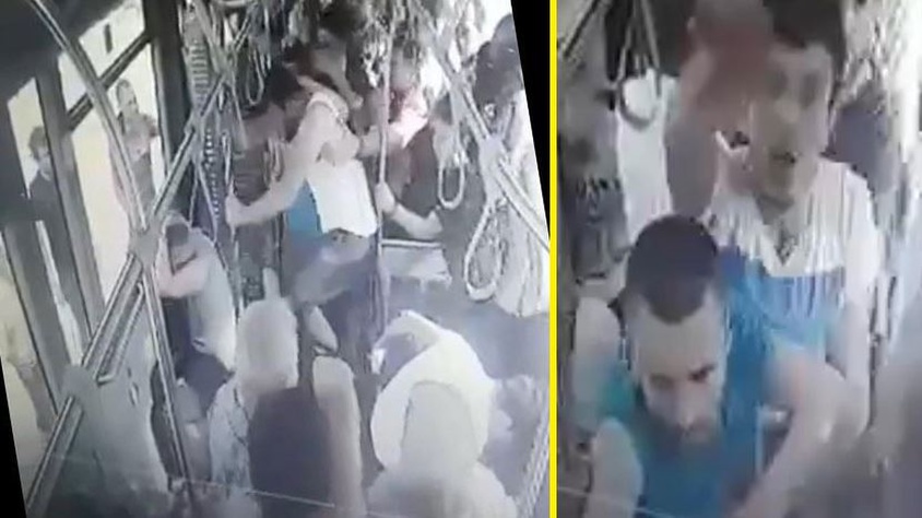 Çarşı izninden dönen askerlere otobüste feci saldırı!