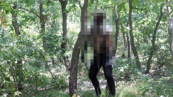 Ormandaki cesedi önce maket sandılar