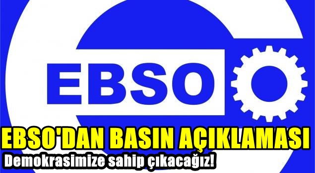 EBSO'DAN BASIN AÇIKLAMASI