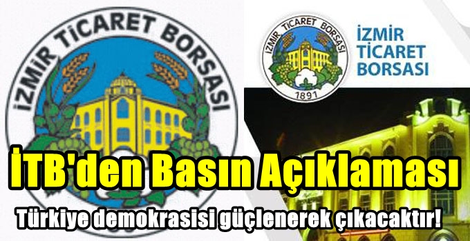 İTB'den Basın Açıklaması
