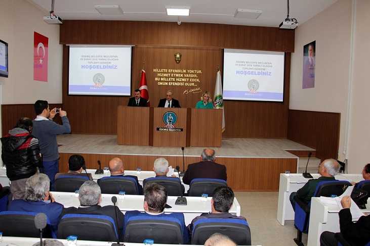 Ödemiş Belediyesi Şubat Meclisi Yapıldı